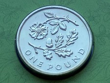 2013 FLORAL ENGLAND ROSE AND OAK £1 ONE POUND COIN BRILLIANT UNCIRCULATED BU