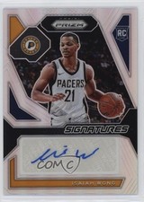 2023-24 Panini Prizm Rookie Signatures Silver Isaiah Wong #RSI-WOG Auto 0nr3