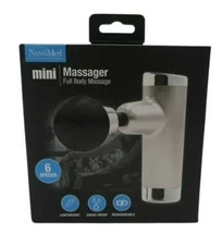 NuvoMed Mini Massager Full Body Massage 6 Speed, Rechargeable NIB  