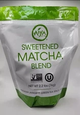 BRAND NEW SEALED DUNKIN' DONUTS - AIYA SWEETENED MATCHA BLEND POWDER 2.2 LBS