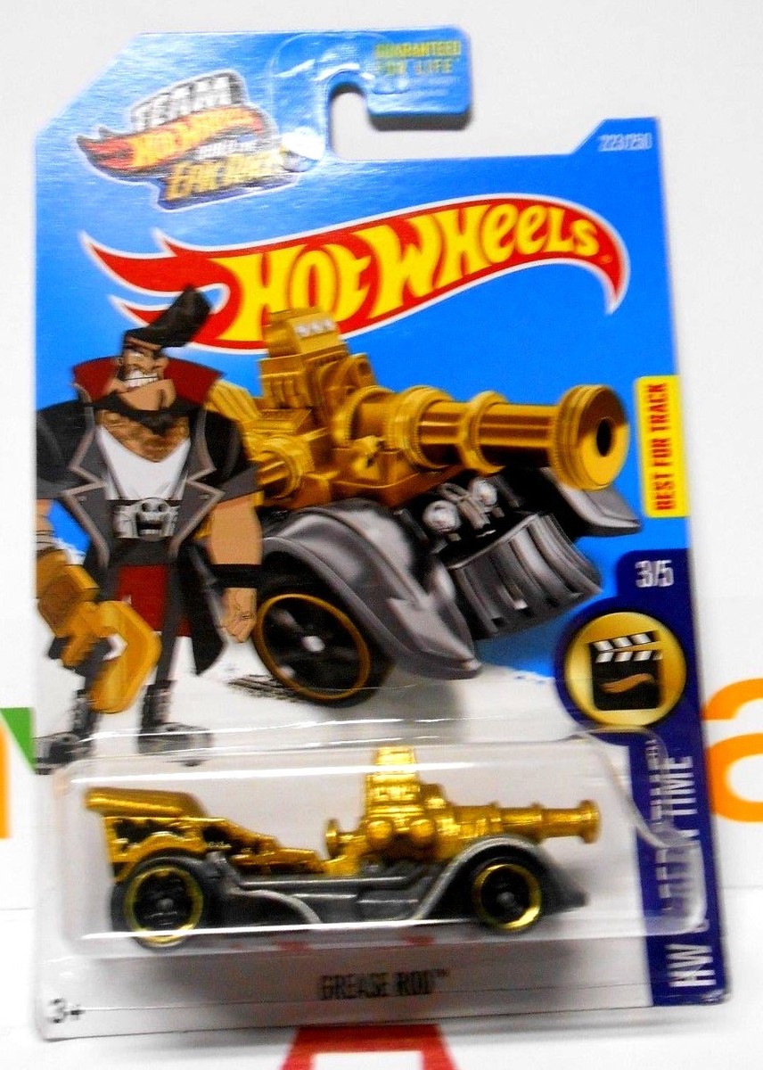 Hot Wheels Treasure Hunt 2016 HW Grease Rod Very HTF Chase Car