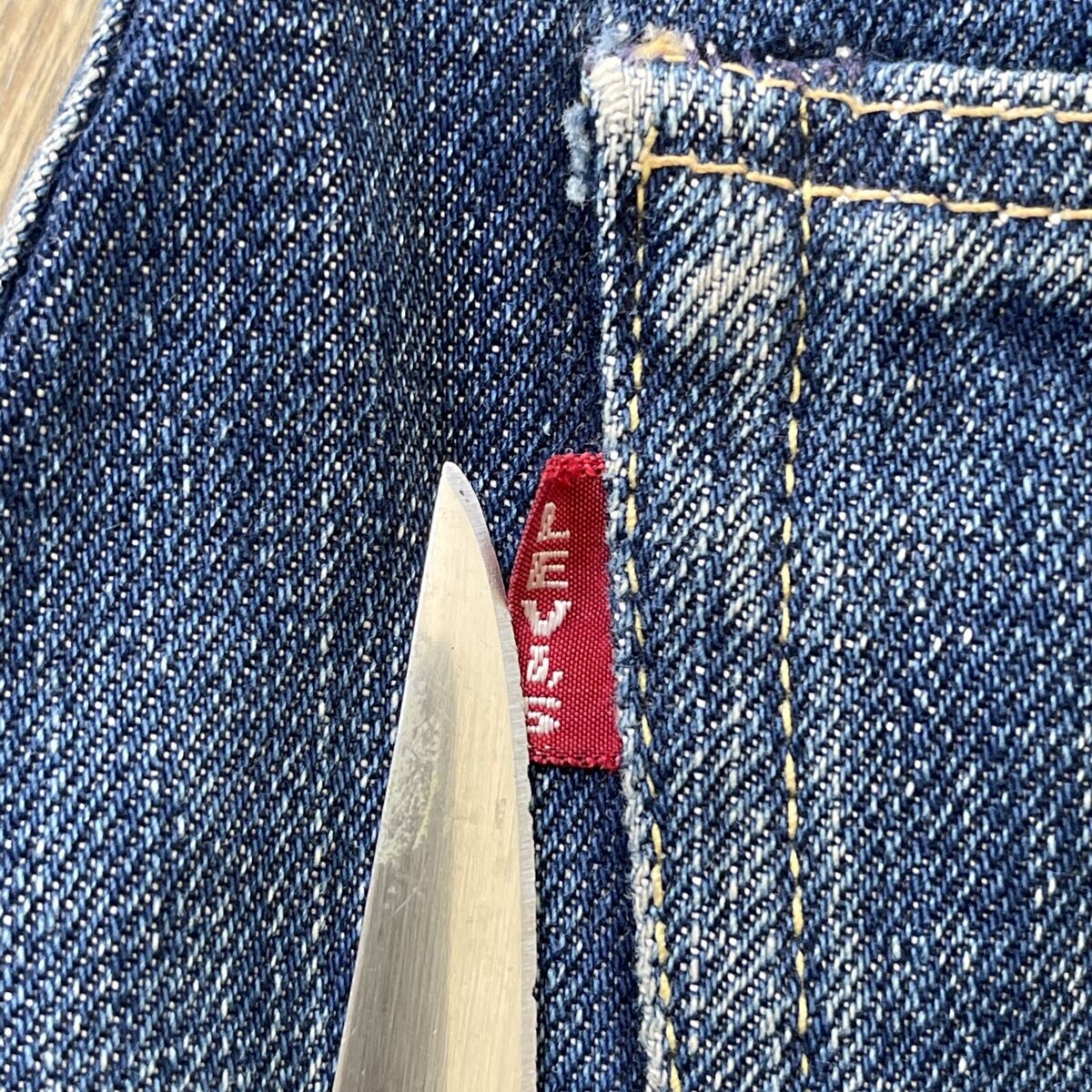 LEVIS 501 Z XX Jeans Big E-Denim Redline Selvedge-60s Zipper LEVIS 501 Z XX Jeans Big E-Denim Redline Selvedge-60s Zipper