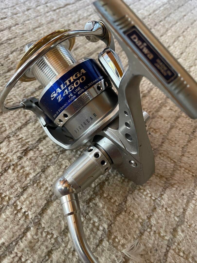 Daiwa SALTIGA Z 4500 Gear Ratio 4.9:1 Spinning Reel | eBay Daiwa SALTIGA Z 4500 Gear Ratio 4.9:1 Spinning Reel | eBay