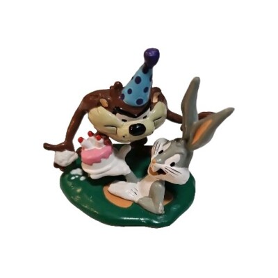 Warner Bros Bugs Bunny And Taz With A Cake