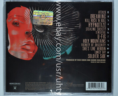 SYSTEM OF A DOWN HYPNOTIZE 2005 RARE UKR ORIGINAL CD SOAD