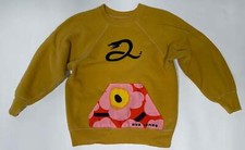 1970's Ochre 100 Cotton Sweatshirt
