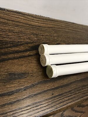 Buy 3 White Wood Cut Of Spindles Balusters Posts 21 3/4”x1”. LOTS MORE AVAILABLE.