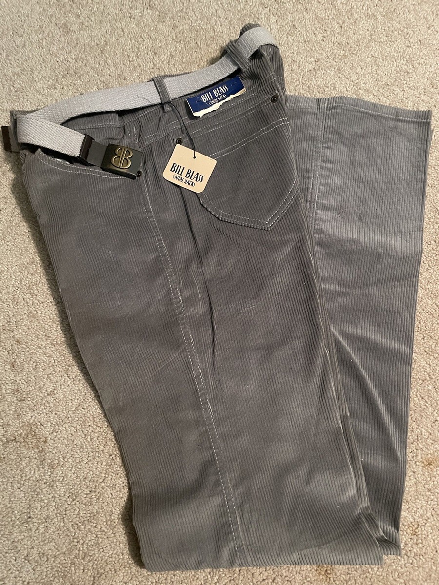 Vintage Corduroy Bill Blass Casual Slacks Gray W34 X L | eBay Vintage Corduroy Bill Blass Casual Slacks Gray W34 X L | eBay