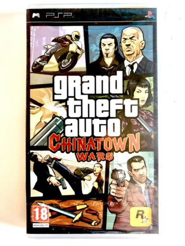 Grand Theft Auto Chinatown PSP Videojuego Nuevo Precintado Retro  - Picture 1 of 2