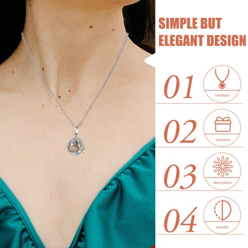 1PC Perfume Diffuser Locket Aroma Necklace Essential Oil Locket Necklace - Picture 5 of 12
