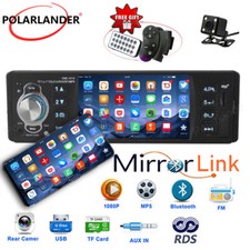 Autoradio 4.1 Pollici Collegamento Specchio Singolo 1Din Touch Screen FM Bluetooth MP5 RDS