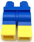Lego New Blue Hips Minifigure Legs Yellow Boots Swimsuit Beach Pants Shorts