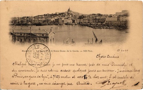 Carte Postale Ancienne CPA Marseille - Ascenseurs De Notre-Dame De La Garde