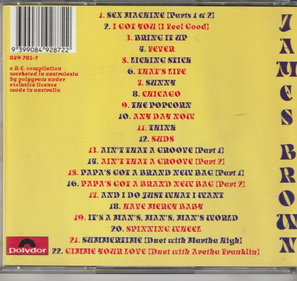 James Brown – I Feel Good CD - Image 2 of 2