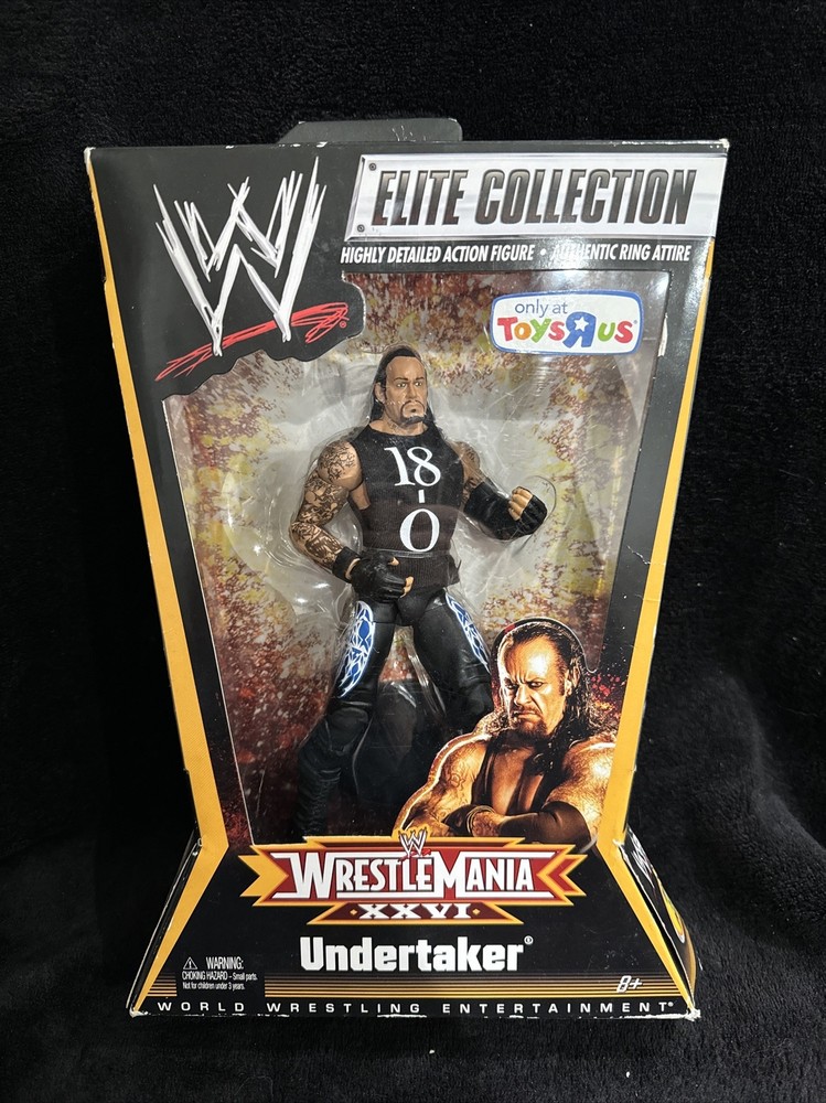 Undertaker Elite Toys R Us Exclusive Figure Wrestlemania XXVI WWE 18-0