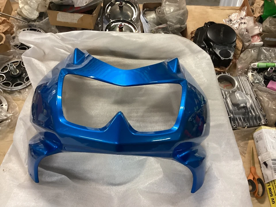 GENUINE KAWASAKI PARTS FRONT UPPER COWLING 250R NINJA 2008-2010 55028-0153-15W - Image 4 of 4