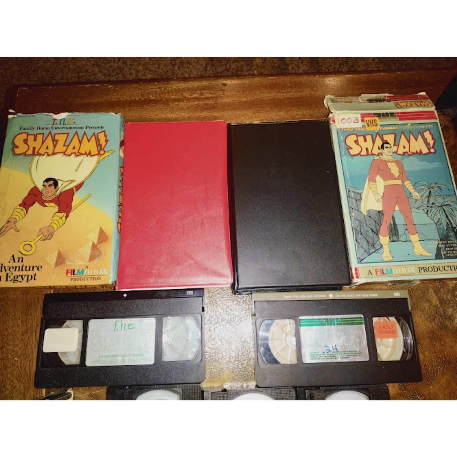 Lot of 5 Shazam VHS Tapes Vintage Episodes On VHS Tapes eBay