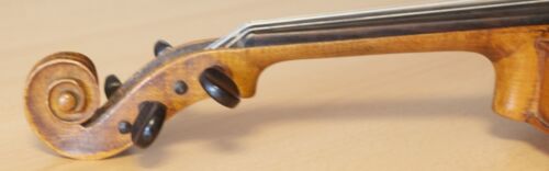 old vintage small violin geige viola cello fiddle label EDUARD SOUKUP Nr. 1574 - Picture 12 of 15