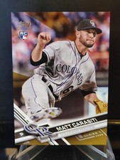 Matt Carasiti RC 2017 Topps Gold #318 - /2017 - Colorado Rockies