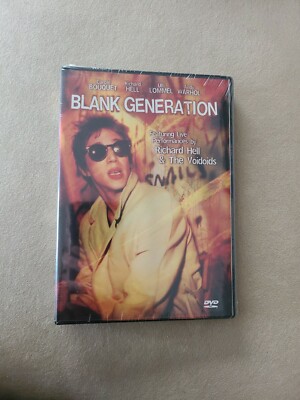 Blank Generation DVD Very Rare Out of Print NEW!! SEALED!!