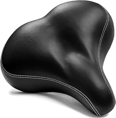 #ad Bikeroo Bike Seat Oversize Extra Wide Padded Bicycle Seat for Men amp; Women NWT $18.04