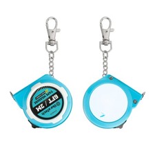 DURATECH 2PIECE 6FT/2M Mini Tape Measure Keychain Small Tape Measure Inch/Metric