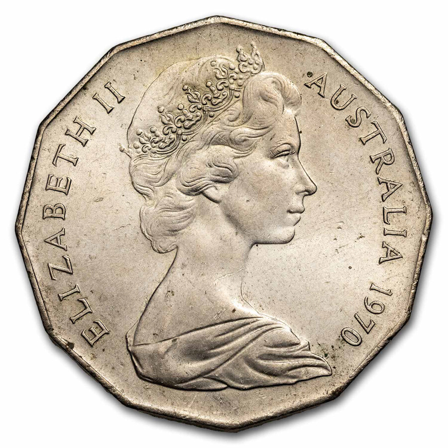 1970 Australia 50 Cent Captain Cook 200th Anniversary BU | eBay