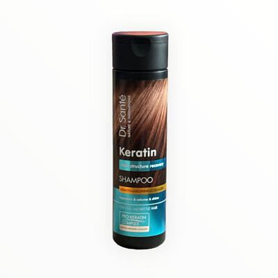 Dr. Sante Keratin Shampoo für strapazierte Haar 250ml Haarshampo