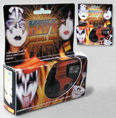 KISS DISPOSABLE CAMERA FAREWELL TOUR 1973-2000