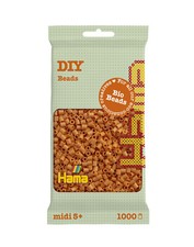 1 000 perles standard MIDI (Ø5 mm) BIO abricot clair