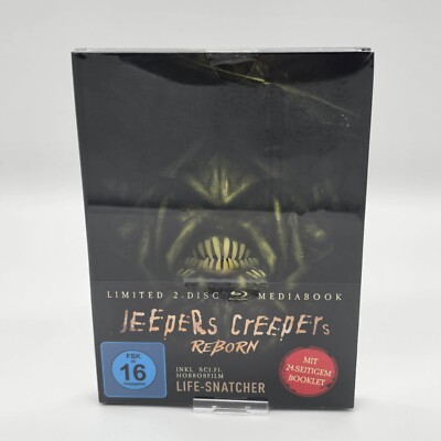 Jeepers Creepers Reborn & Life-Snatcher  Bonus  2Blu-ray+Mediabook NEU & OVP