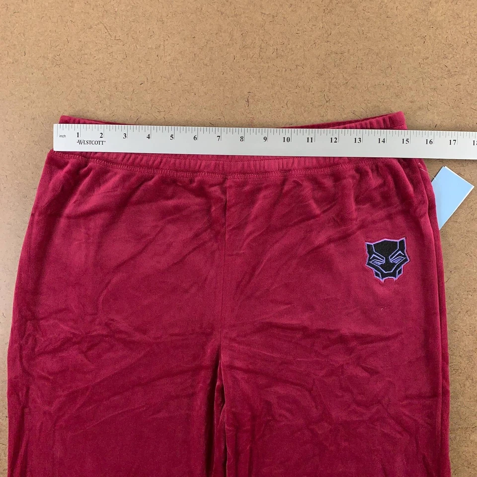 Black Panther Wakanda Forever Marvel Studios Womens Lounge Pants Pink L New - Image 4 of 4