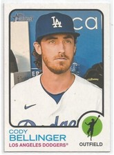 2022 Topps Heritage High Baseball Cody Bellinger #497 Color Swap Variation