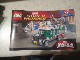 Lego Marvel 76015 Doc Ock Truck Heist  complete  