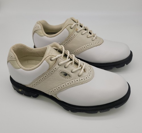 New Balance Abzorb Women's Leather Golf Shoes Sz 7 2A WG1275B White/Tan  X-Narrow | eBay