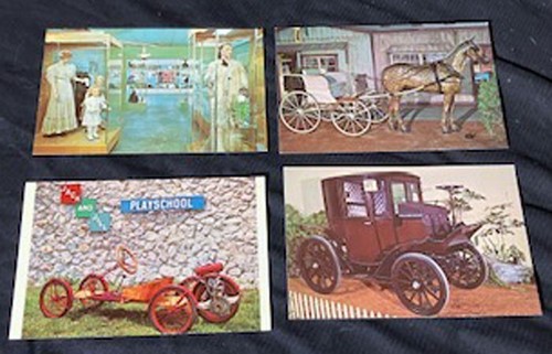 VINTAGE POST CARDS MAILER VINTAGE CARS EARLY AMERICAN MUSEUM SERIES B - Picture 4 of 12