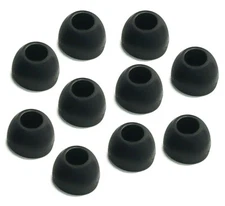 10-Pack Rubber Earbud Tips Plugs for Shure SE310 SE315 SE420  SE425 Earphones