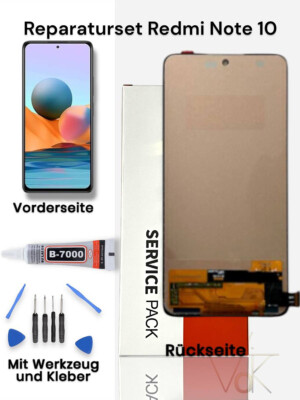 Für Xiaomi Redmi Note 10 4G Full Incell Display Bildschirm LCD Rahmen