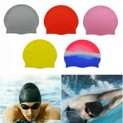 Adult Swimming Cap Waterproof Silicone 