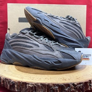 adidas gazelle silver green womens Adidas Yeezy Boost 700 V2 Geode Grey Tan Knit Fabric Leather Sneakers – Brie