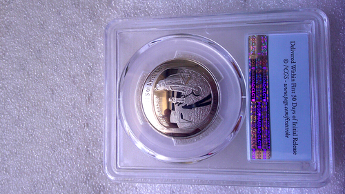 2019 US Mint ๐บ๐ธ Apollo 11 FIRST STRIKE PCGS PR69 DCAM 50c - Picture 3 of 5