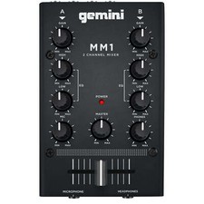 Gemini MM-1 - Mixer Mini DJ a 2 canali