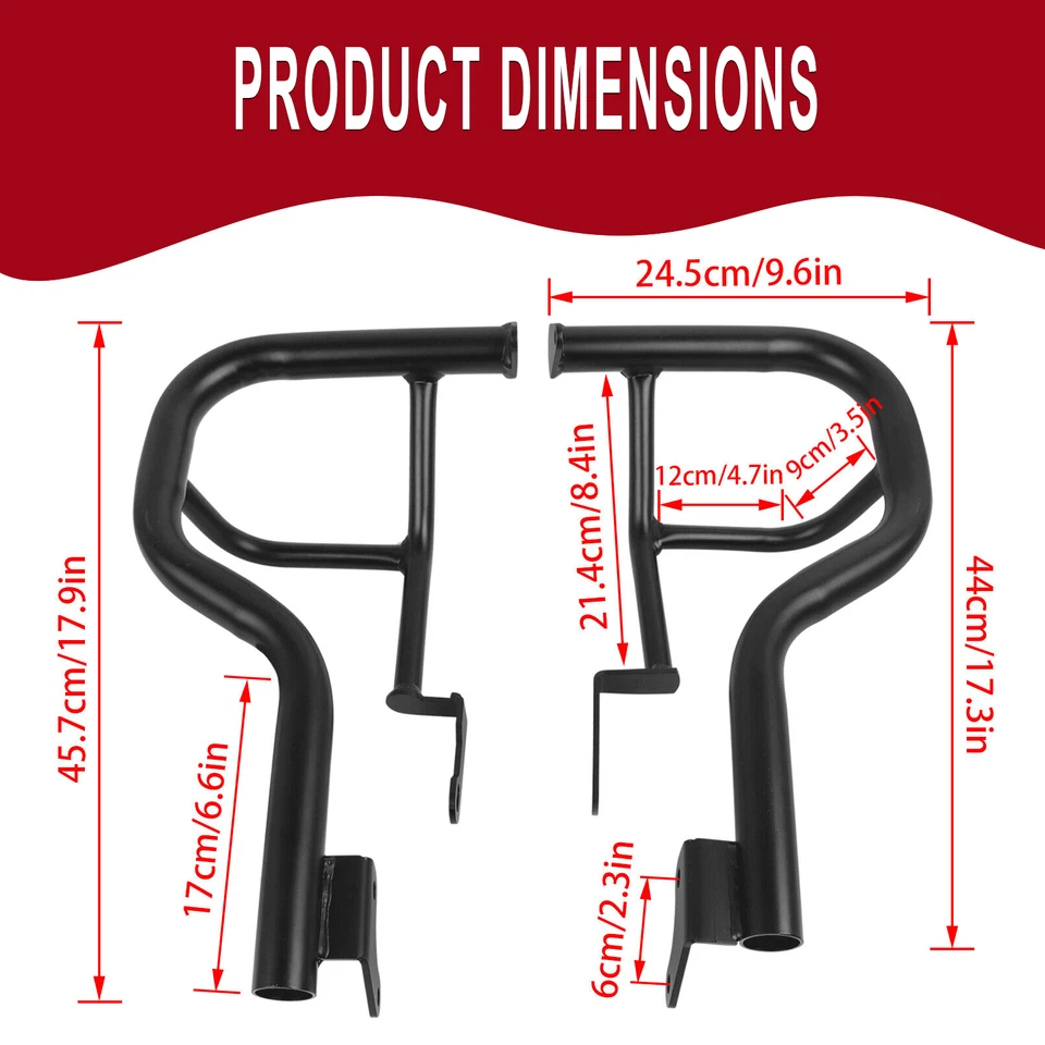 Protetor de quadro de barra de choque protetor de motor para Kawasaki Vulcan S 650 VN650 2015-2024 - Imagem 4 de 4