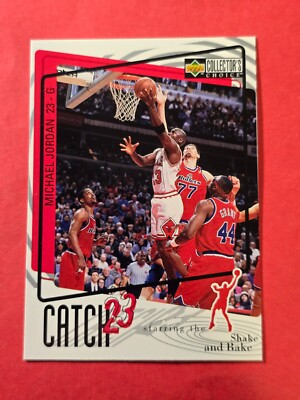 1997-98 Collector's Choice #193 Michael Jordan/Catch 23 Shake and Bake, cd1