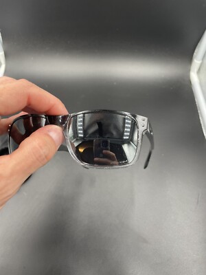 Oakley Holbrook Crystal Black/Clear Fade w/Prizm Black Pol Lenses