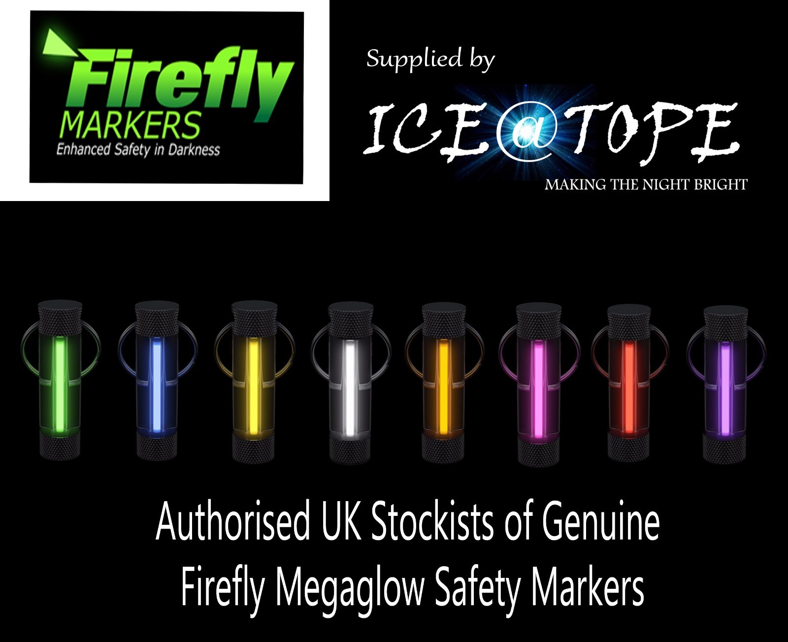 ICEATOPE 3 X ICE GREEN Isotopes Isotope Betalights 3mmX25mm FULL MAX POWER carp