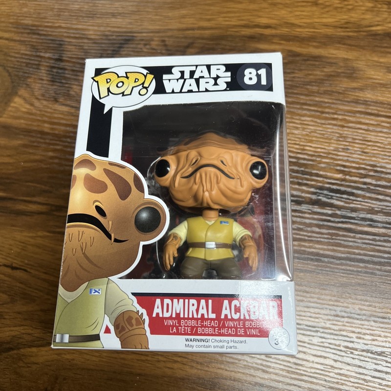 Funko Pop! Vinyl: Star Wars - Admiral Ackbar #81