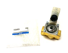 SMC VXD242HZ2A Solenoid Media Valve, 2-Port, Pilot-Operated
