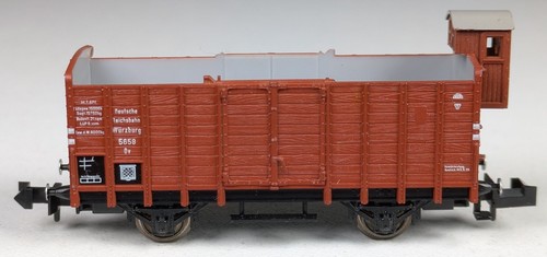 Minitrix N 51 1078 00, Güterwagen Hochbordwagen, (UMGEBAUT), NO BOX #BE1465 | Zustand: Gebraucht