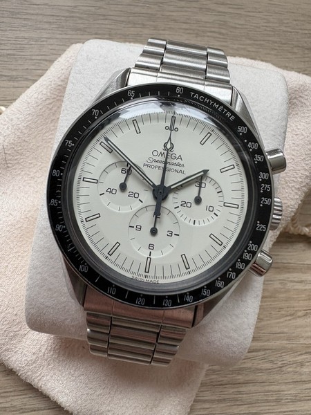 Omega Speedmaster Professional Cal. 861 with Limited Edition Albino Dial Mod